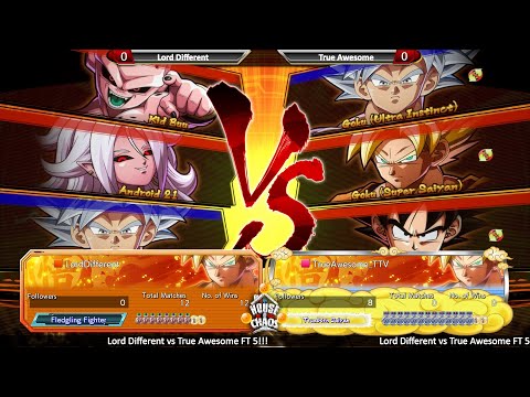 DBFZ FT 5 | Lord Different vs True Awesome | Really Fun Set to WATCH!!!