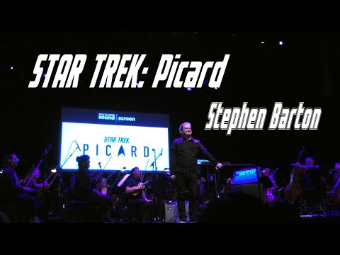 Star Trek: Picard music composer Stephen Barton conducts Orchestra & interview