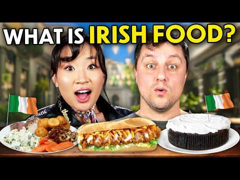 Americans Try Irish Food For The First Time!