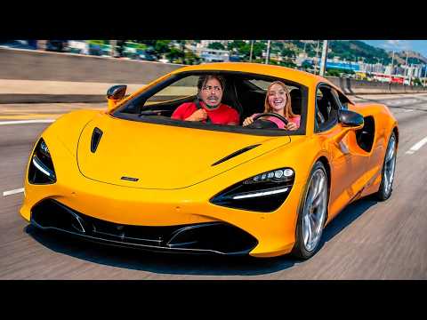 DEIXEI A KAVIC PILOTAR MINHA MCLAREN 720S E DEU RUIM !