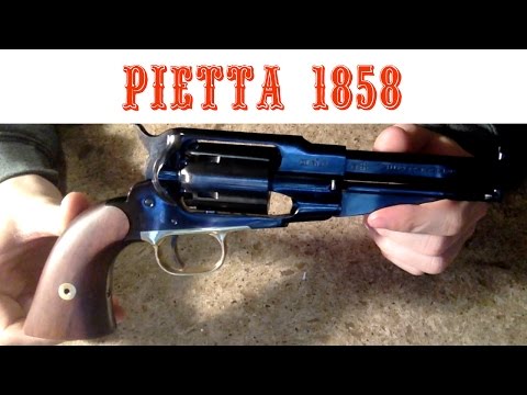 Pietta 1858 Remington .44 Cap \u0026 Ball \u0026 .45 ACP Combo - Shooting Review of This Awesome Revolver
