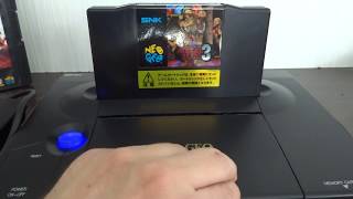 First Neo Geo AES Console With Built-In Monitor And Speakers. Neo-In-One
