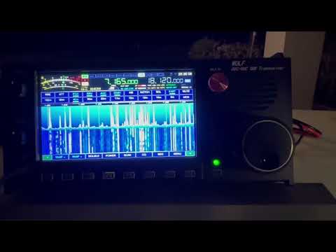 Just enjoying 40m on the RS-998 Wolf DDC/DUC SDR TRANSCEIVER