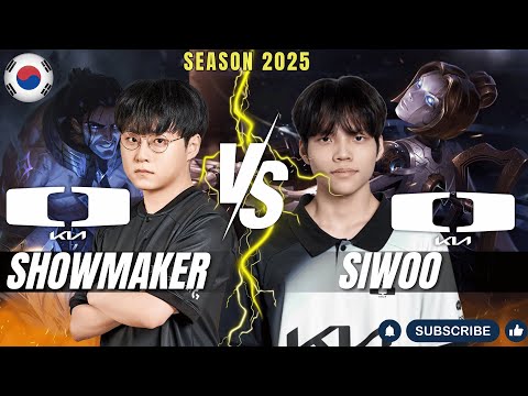 DK ShowMaker vs DK Siwoo - ShowMaker SYLAS vs Siwoo ORIANNA Mid - Patch 25.24 KR Ranked | lolrec