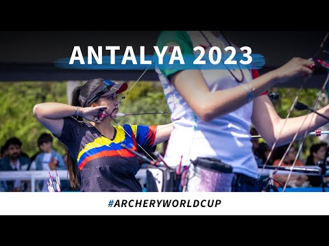 Elisa Roner v Sara Lopez – compound women semifinal 2 | Antalya 2023 World Cup S1
