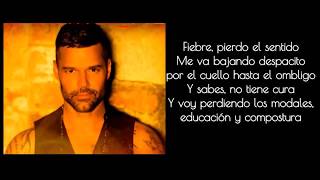 Ricky Martin - Fiebre (Con Letra) [Versión Solo]