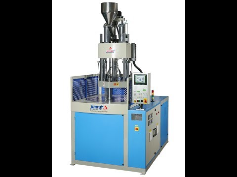 Tea stainer making rotary plastic injection moulding machine
