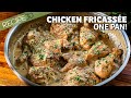 One Pan Chicken Fricassée a French Chicken Stew