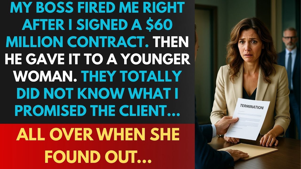 Boss Fired Me After I Landing The Biggest Deal In Company History. That Decision Would Destroy Him..