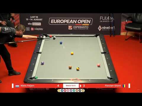 Uncalled Foul | Niels Feijen Vs Flavian Glont | European Open Pool Championship