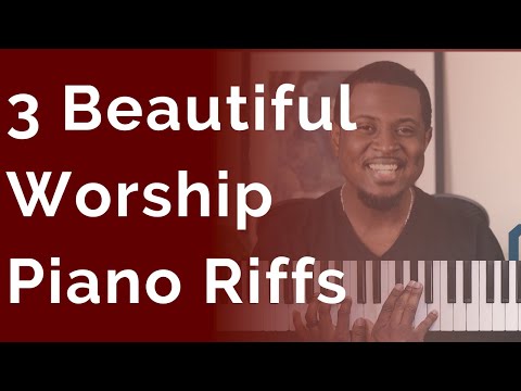 3 Worship Piano Riffs For Beginners | Create Beautiful Melodies on The Piano