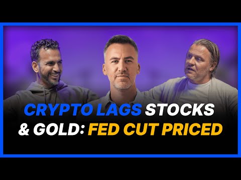 Crypto Lags Stocks & Gold: Fed Cut Priced, Institutions Hedge Exposure #78