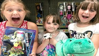 Toy Shopping at Walmart For LOL Dolls Mashems Fashems Animal Jam Baby Alive