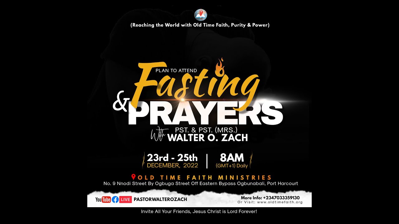 DECEMBER FASTING AND PRAYERS (DAY 2)