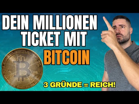 Crypto: Your MILLIONAIRE ticket with 0.01 BITCOIN? 3 reasons WHY you MUST start TODAY! 🚀