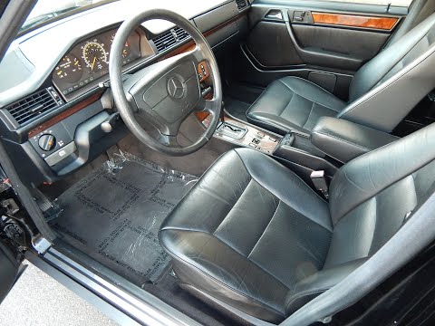 1992 Mercedes Benz 400E W124 complete TEST DRIVE video review