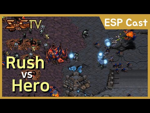 [ESP] Rush vs Hero on Escalade (TvZ , Bo3) Part1 [22.10] - Starcraft Remasterizado