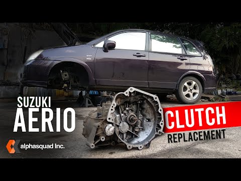 Exedy Clutch Install - Suzuki Aerio - Baleno - Swift / m15a / SX / Gearbox