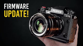 New Fujifilm Firmware Update - Feb 2025