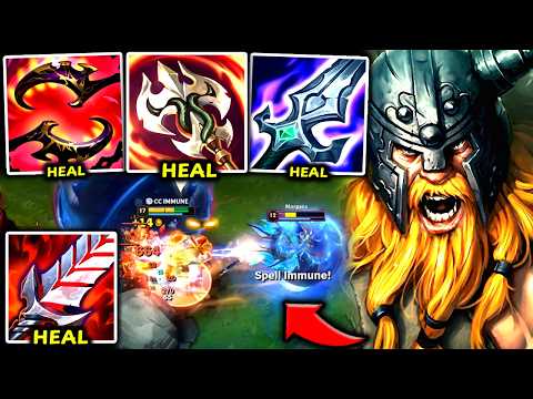 OLAF TOP BUT I HAVE 200% LIFESTEAL (1 ATTACK = FULL HEALTH) - 2026 Olaf TOP Gameplay Guide