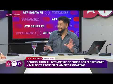 Carlos Fornés - El int. de Funes Roly Santacroce denunciado por violencia de género - ATP 03 03 26