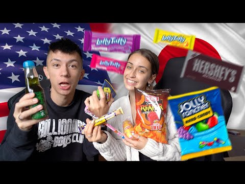 TRYING WEIRD SWEETS & SNACKS!!! 🤮😵💫