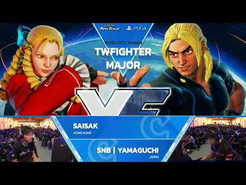 "BBR" TWFIGHTER MAJOR 2017 SFV - SAISAK vs SNB YAMAGUCHI