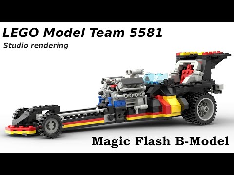 LEGO® Model Team 5581 Magic Flash B Model #bricklinkstudio rendering