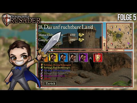 Bei uns brennts! - Gegen 5 Schlangen | Stronghold Crusader #5