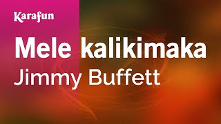 Karaoke Mele kalikimaka - Jimmy Buffett *