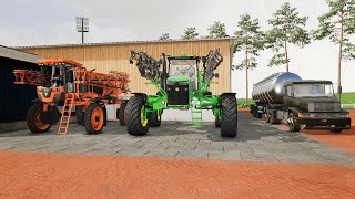 APLICAÇÃO de Herbicida e Fertilizante no Trigo - Farming Simulator 22