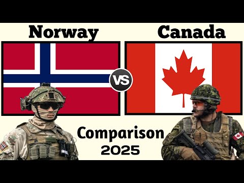 Norway vs Canada Military Power Comparison 2025 | Canada vs Norway Military Power 2025