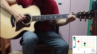 [후니기타] Be with you / 악동뮤지션 (AKMU) / 보보경심 려 OST / 기타 Guitar / 코드 Chord