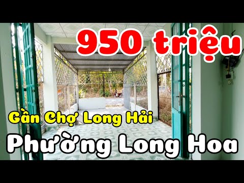 Bán nhà đường nhựa 26 Ngô Quyền gần Chợ Long Hải giá 950 triệu phường Long Hoa Tây Ninh