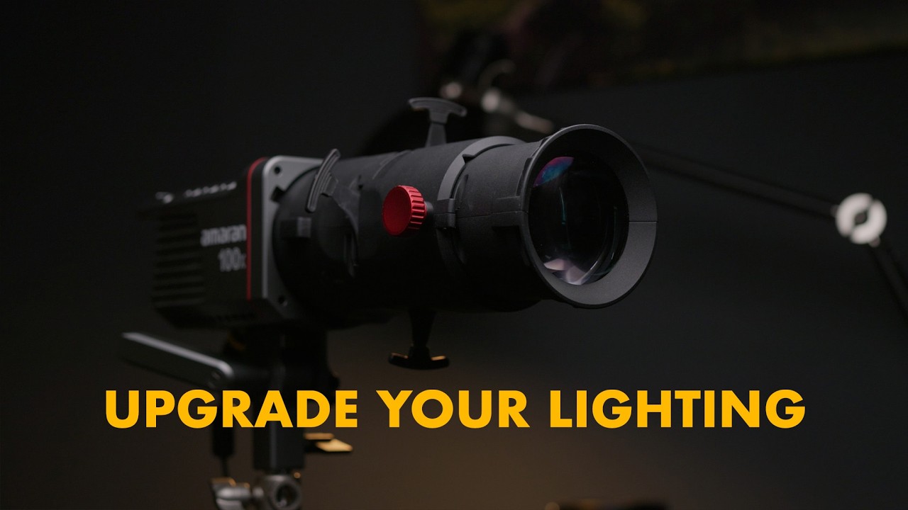 The Most Underrated Lighting Modifier | Amaran Spotlight SE Review