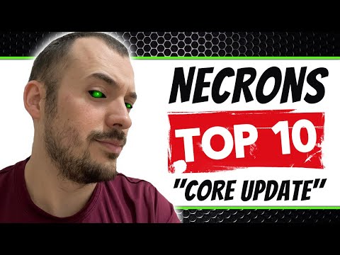 TOP 10 Necrons Units CORE UPDATE - 9th Edition Necron Codex - Warhammer 40k