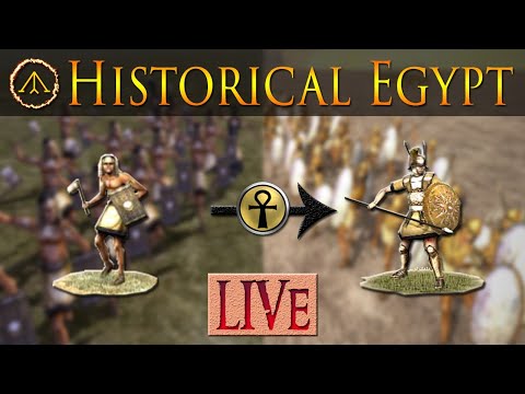 Historical Egypt - Rome Total War GreekMod // LIVE