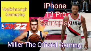 Danilo Gallinari Hits a 3/4 Court Buzzard Beater NBA 2K22 Gameplay Short