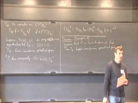 Random Walks in Linear Groups - Peter Varju