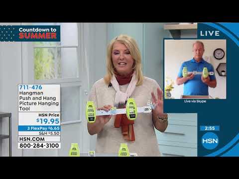 Hangman Push and Hang Picture Hanging Tool