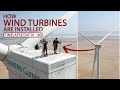 Wind Turbine Farm Installation From Scratch | Time-lapse - Mega Structure