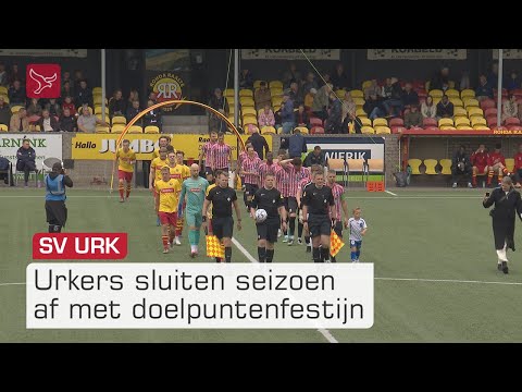 SV Urk sluit seizoen af met doelpuntenfestijn bij Rohda Raalte | Omroep Flevoland