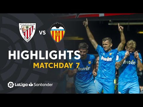 Highlights Athletic Club vs Valencia CF (0-1)