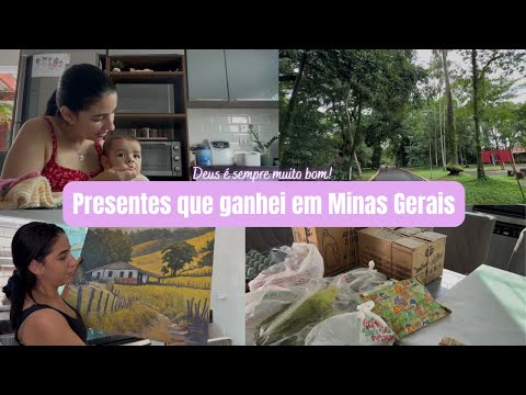 I didn't wake up feeling very well | I showed some gifts I brought from Minas Gerais | Virtuous M...