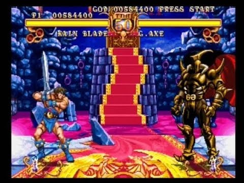 GOLDEN AXE - THE DUEL (ARCADE - FINAL BATTLE)