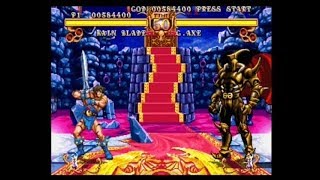 GOLDEN AXE - THE DUEL (ARCADE - FINAL BATTLE)