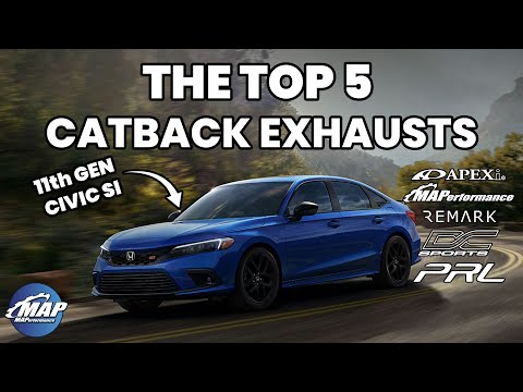 Top 5 Exhausts For 11th Gen Honda Civic SI