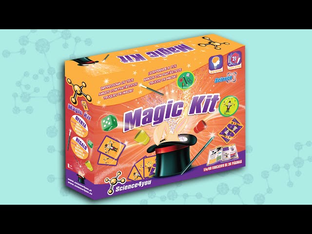 Vídeo relacionado con Science4you Ciencia del Mago, Niños 8+ Años Multi Idioma - Kit Cientifico de Magia para Niños, 19 Actividades: Haz una Bola de Cristal con tu Varita de Mago, Juegos Educativos