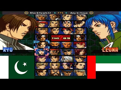 KOF 99 - Anniversary Edition [Hack] - BlackHawk22 vs Aey ki hoya FT5