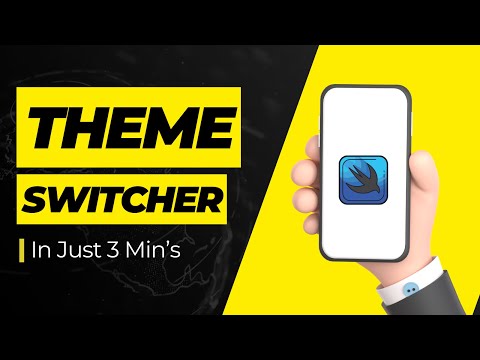 SwiftUI Theme Switcher in 3 Minutes – Light & Dark Mode Made Easy! thumbnail
